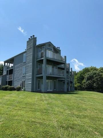 Rear of building