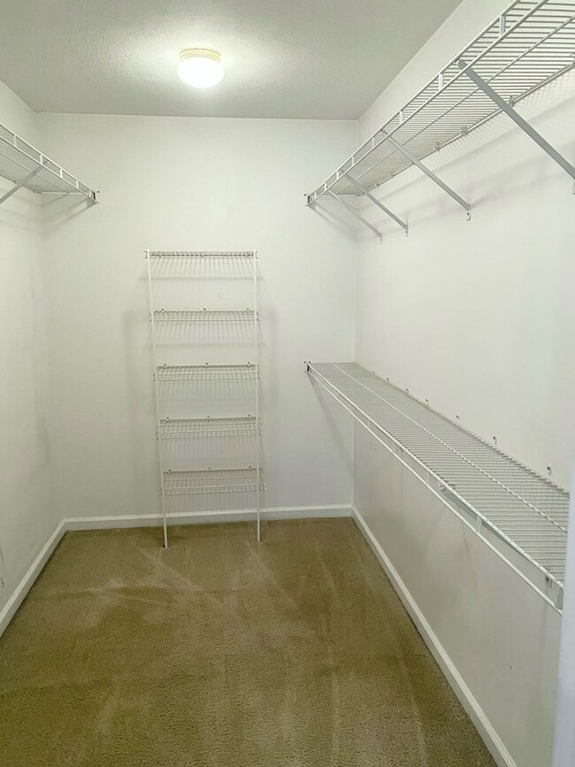 walking closet in owner suite