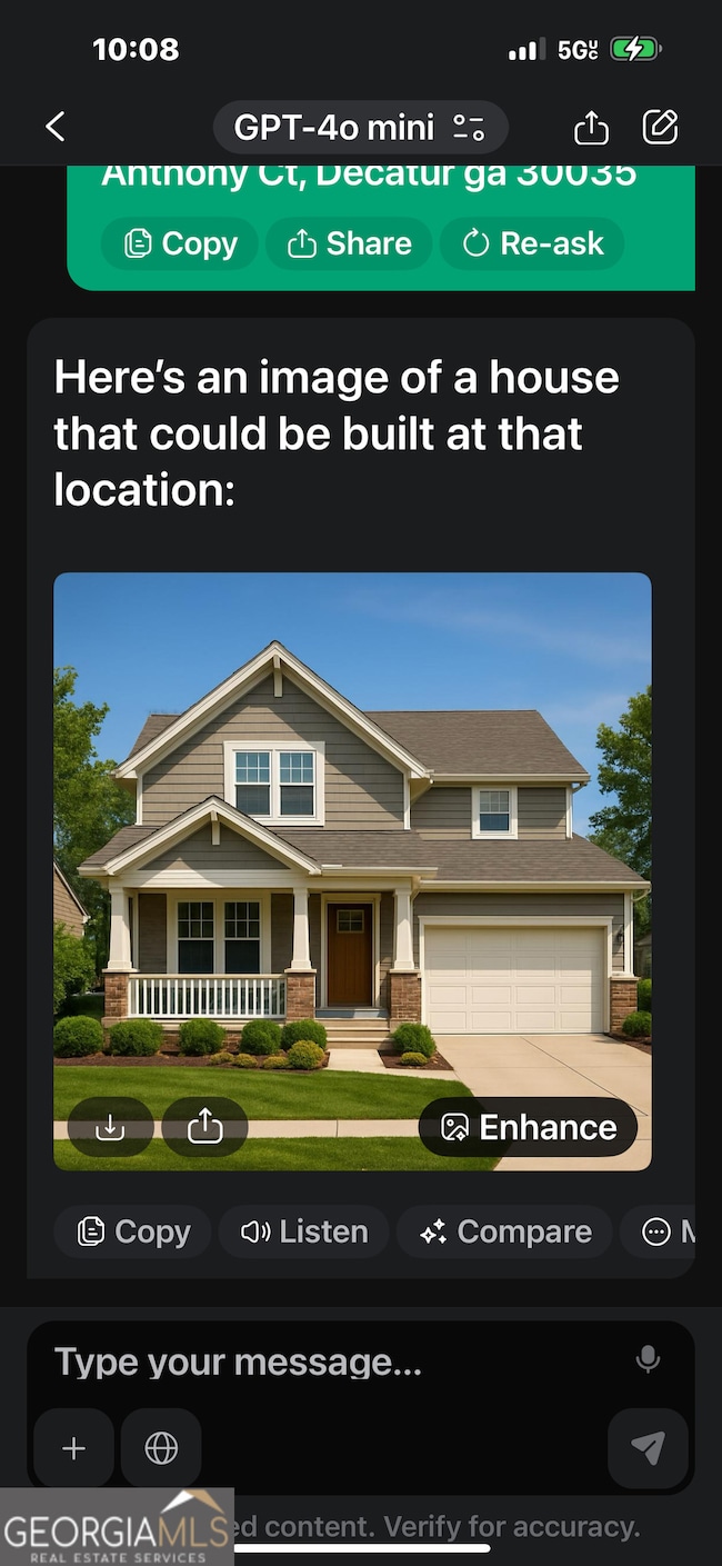 Concept home possibility on the lot.