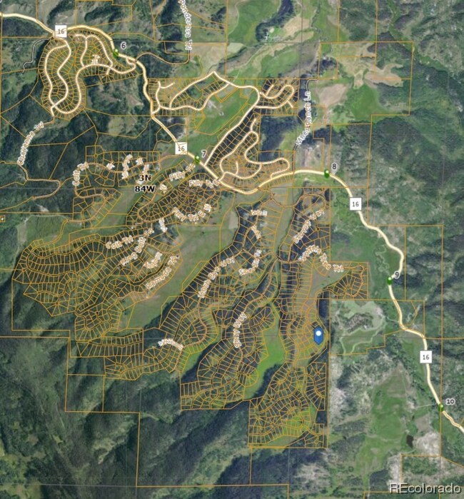 Map from CR 16
