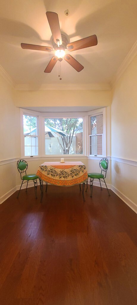 Breakfast Nook Overlooking Patio Area
