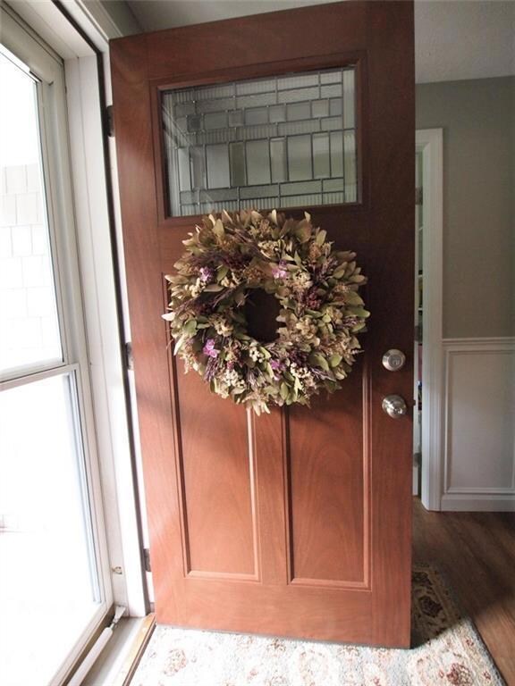 New entry door
