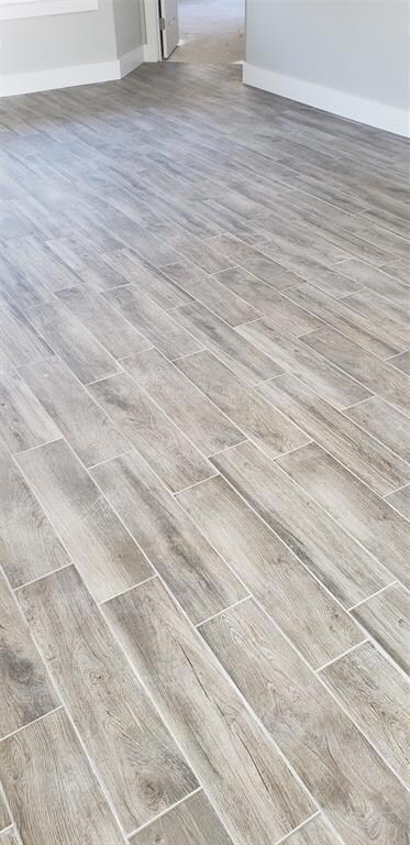 Wood like tile.