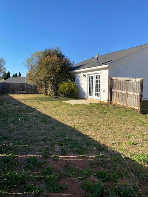 back yard