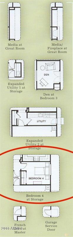 Floor Plan - Bed 4 at Storage
