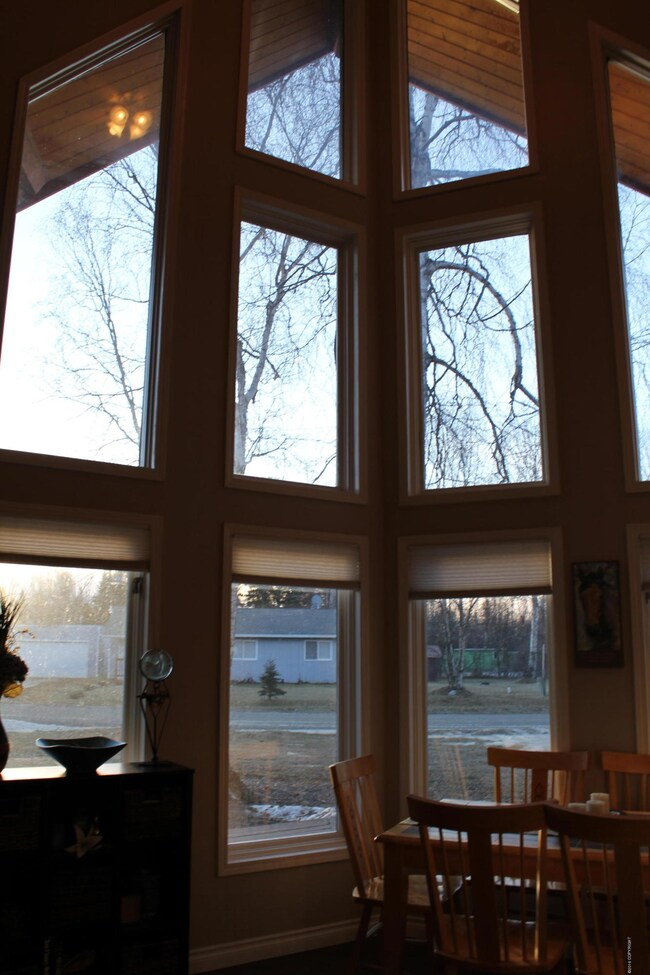 Looking out