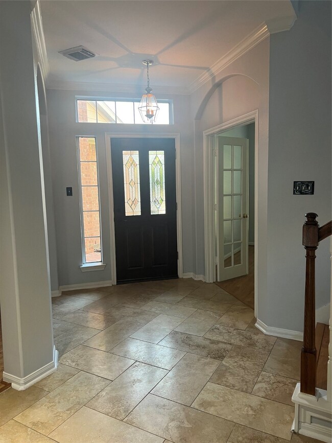 Looking towards front door