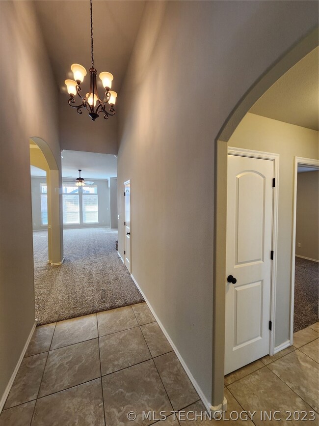 Foyer and entry hall