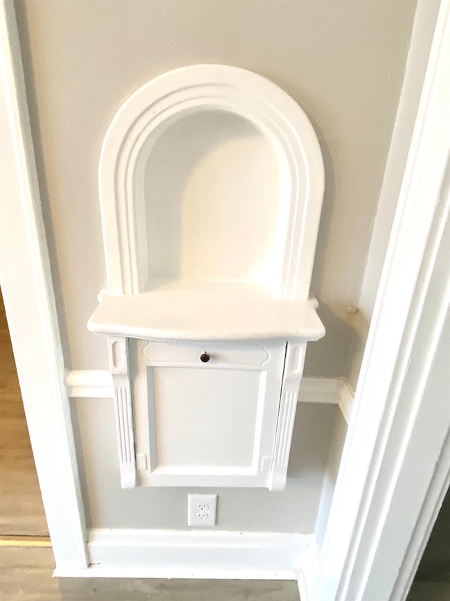 Many original features of the home have been caref