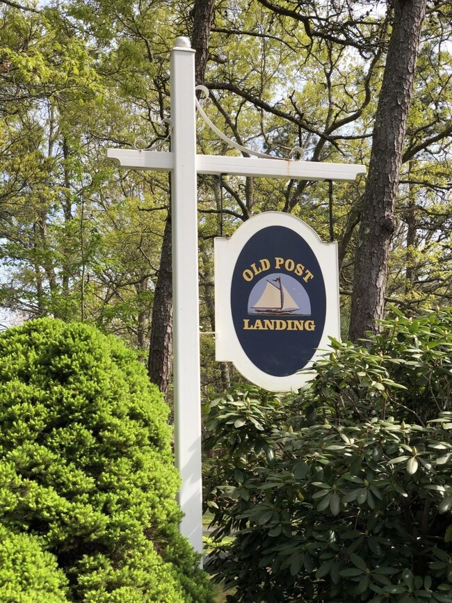 Old Post Landing Sign