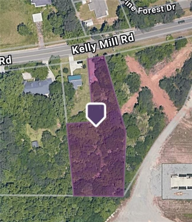 property parcel outlined