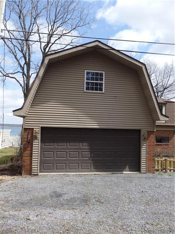 ~ Two Plus Car Garage, Interior Steps Up To Genero