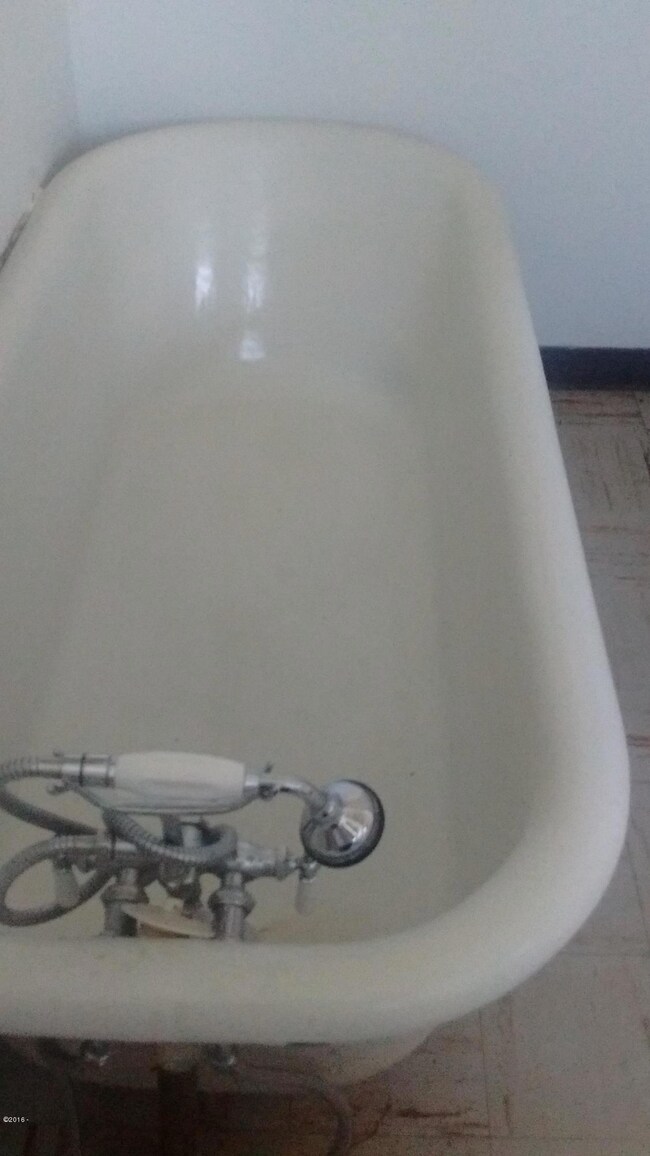 clawfoot tub