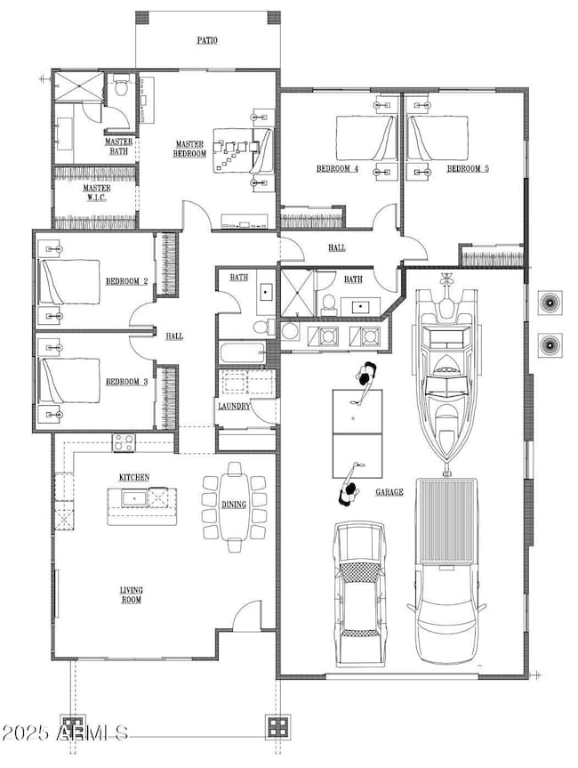 5 bed option