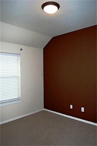 Bedroom 3 with accent wall