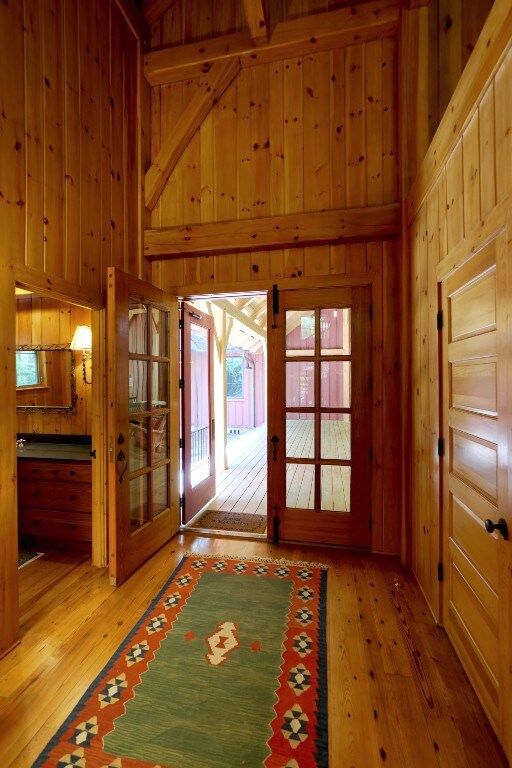 Entry foyer from Dog Trot