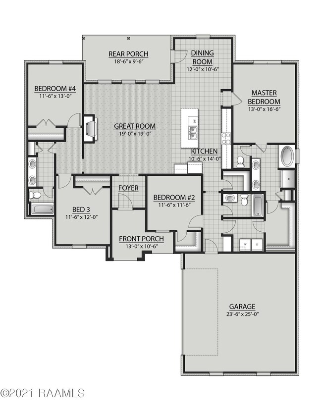 Klein B II Floor Plan