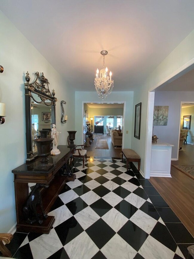 Foyer view into home
