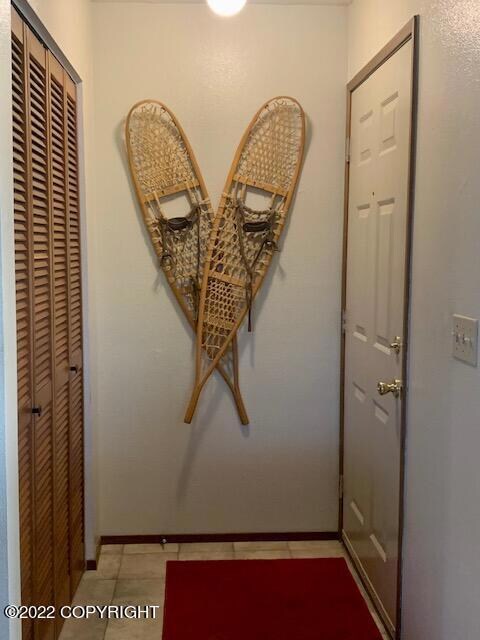 Entry with large closets
