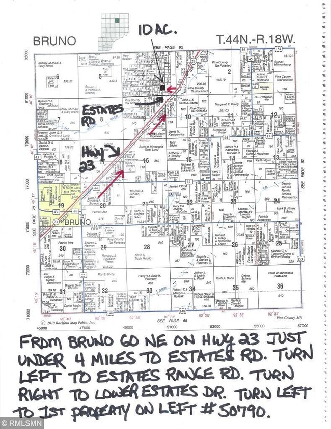 maps 10 ac bruno