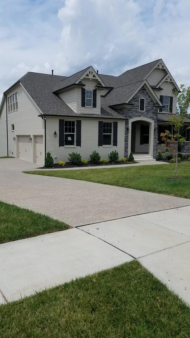 3 car side entry garage