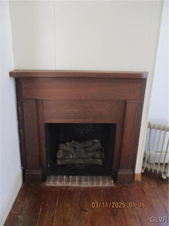  faux fireplace