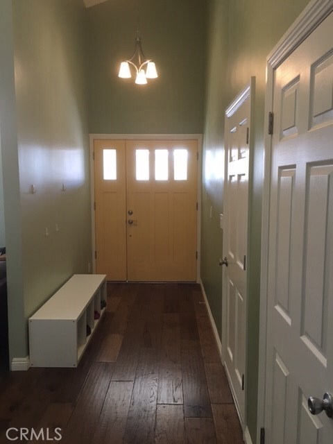 great entry with direct access garage and a coat closet
