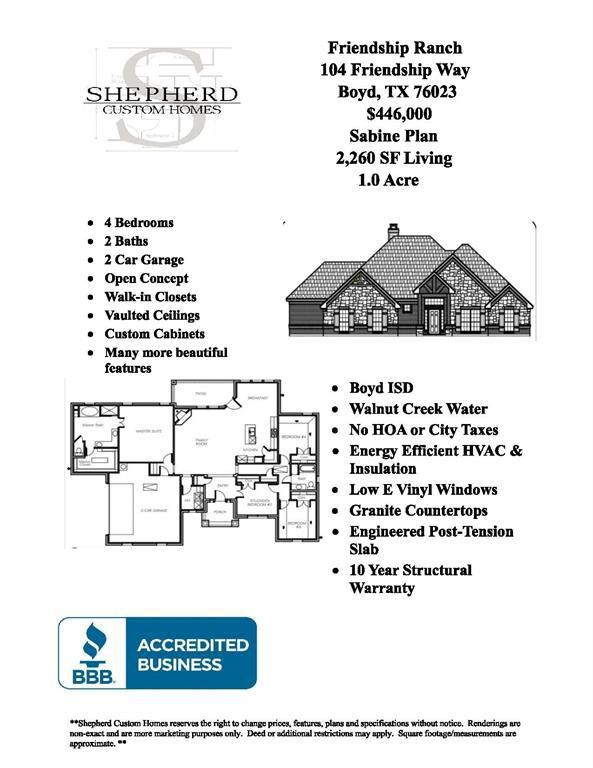 104 Friendship Way, Boyd, TX 76023 - photo 2