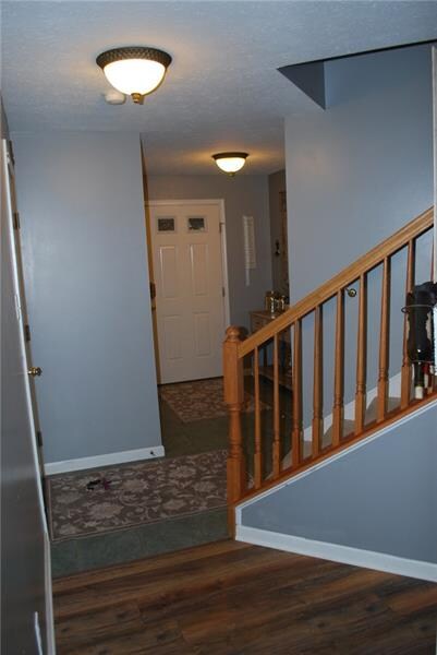 Front hall at entry level