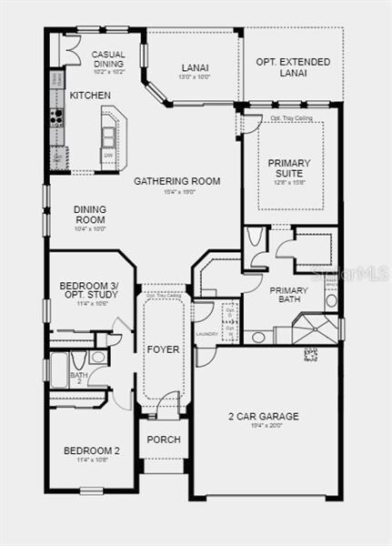 Structural options added to 10520 Tranquil Meadow Loop include: tray ceiling - owners and foyer , Gourmet Kitchen, 8'interior doors