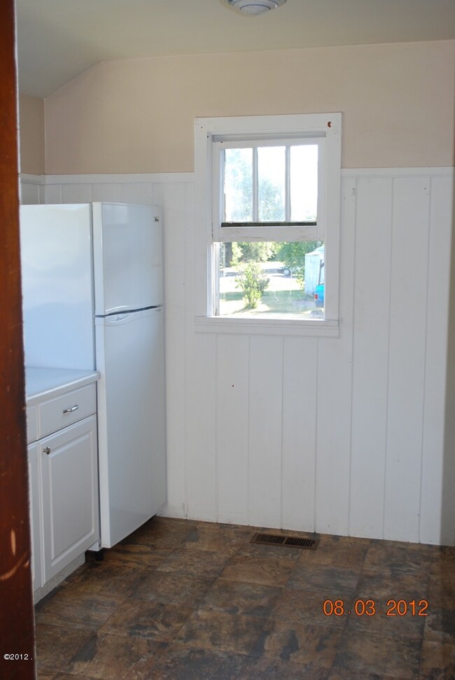 kitchen with new flooring