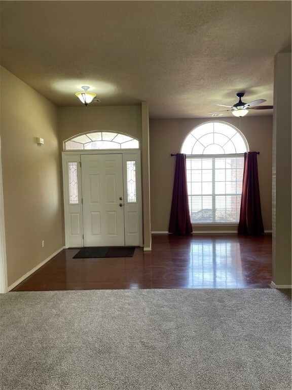 Foyer and Office/Dining have Hardwood floors