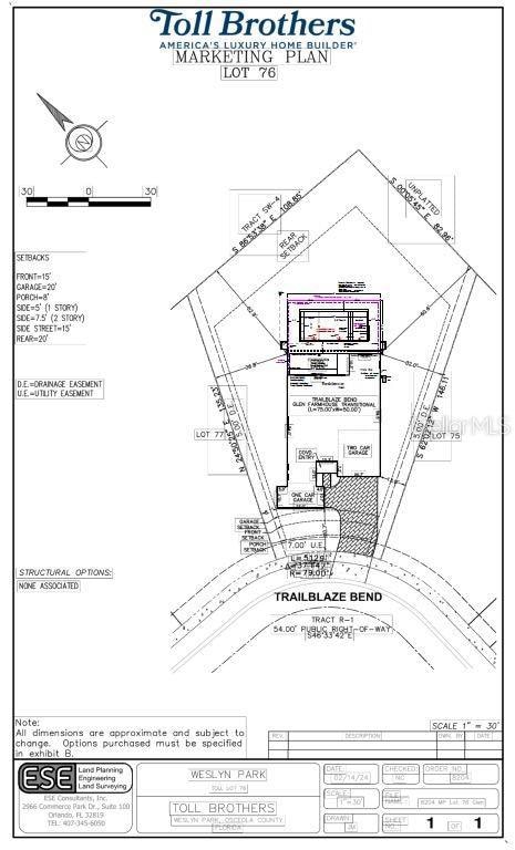 Lot 76 Plot Plan