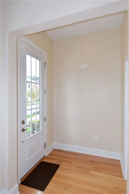 Entry on main living level.