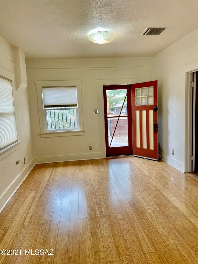 Living room towards front