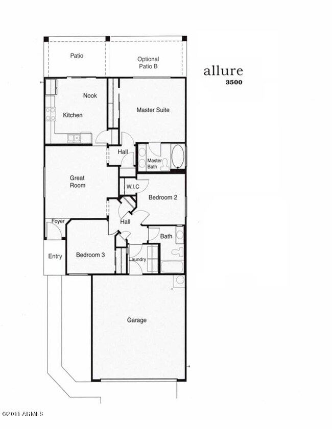Allure 3500 Floorplan