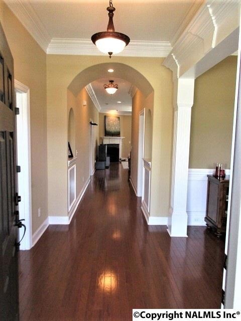 Elegant Foyer, Lots of Molding