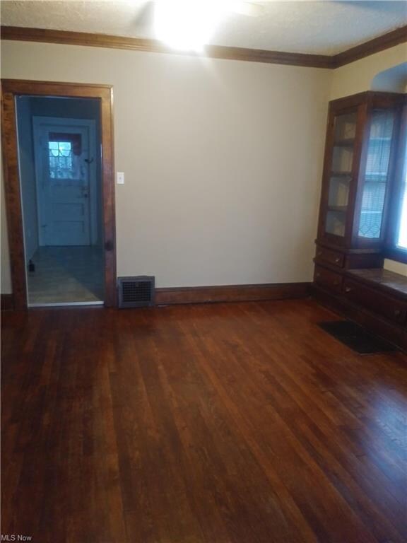 just outside the dining room is a mudroom for boots, mittens, coats and scarves.