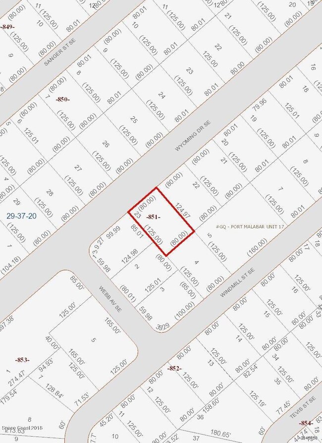 1026 Wyoming Dr SE Map View