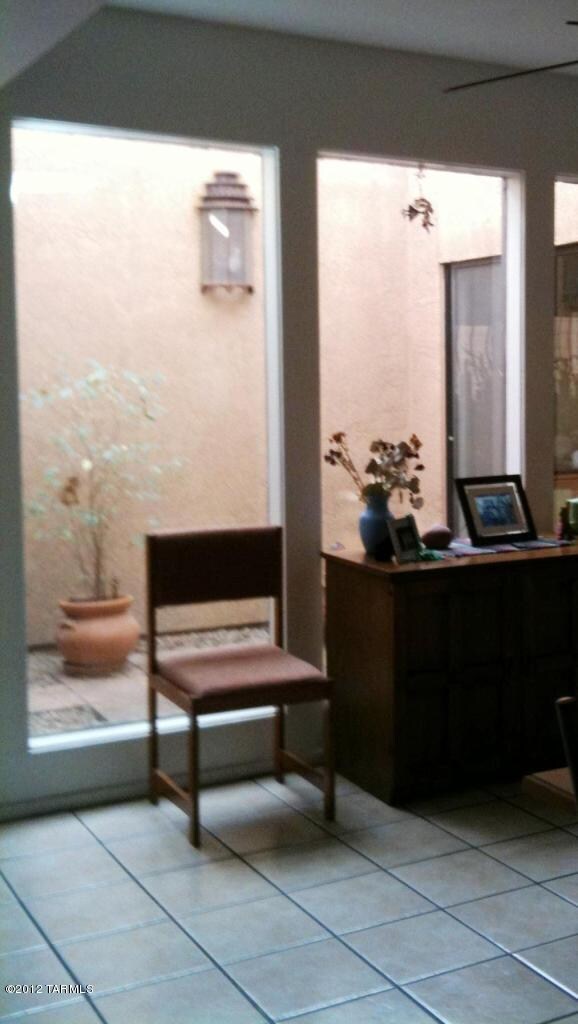 Atrium off kitchen and Dining Room