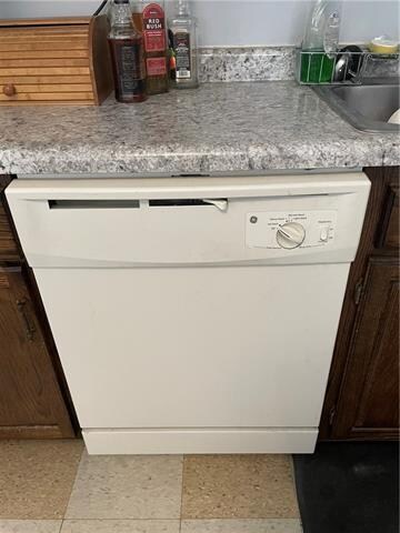 Example of dishwasher in all units