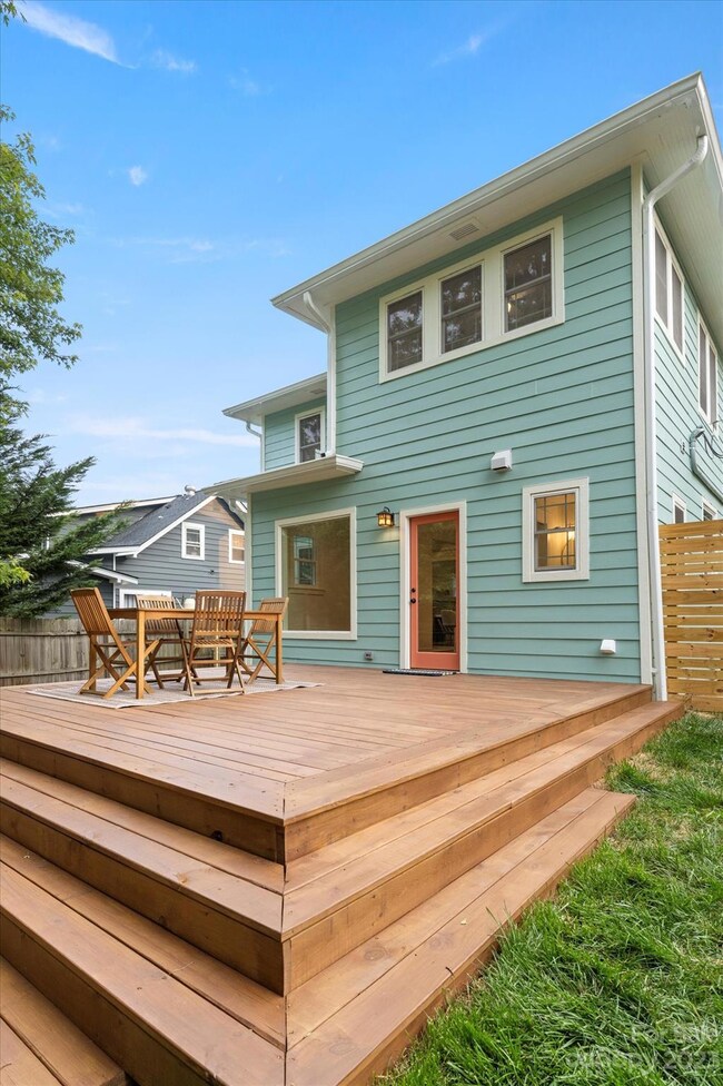 Expansive back deck just in time for summer hangouts