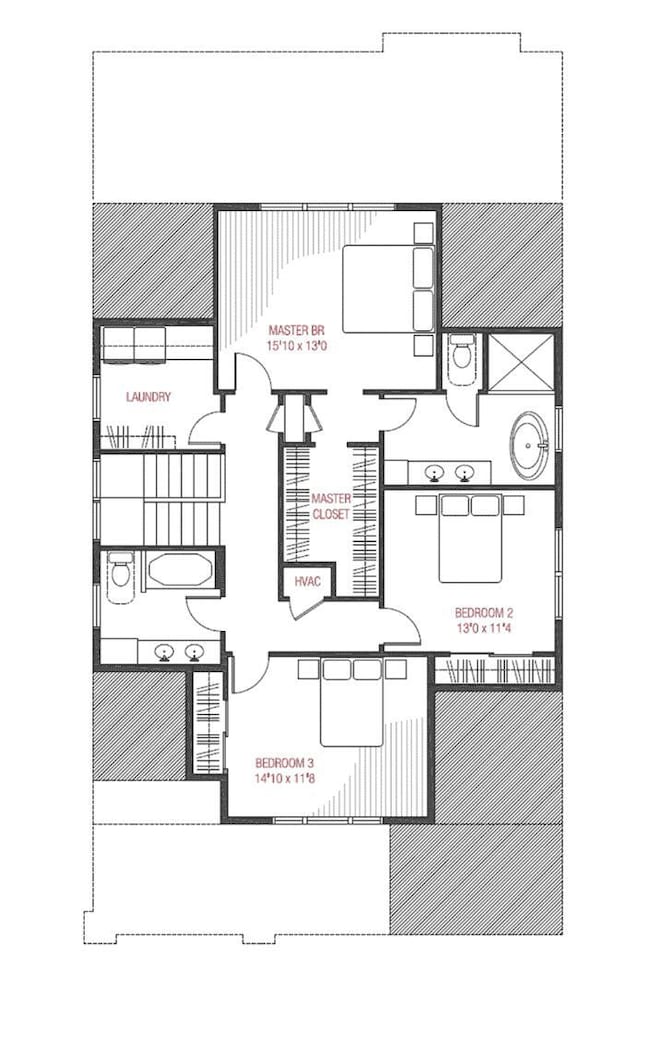 Second floor layout