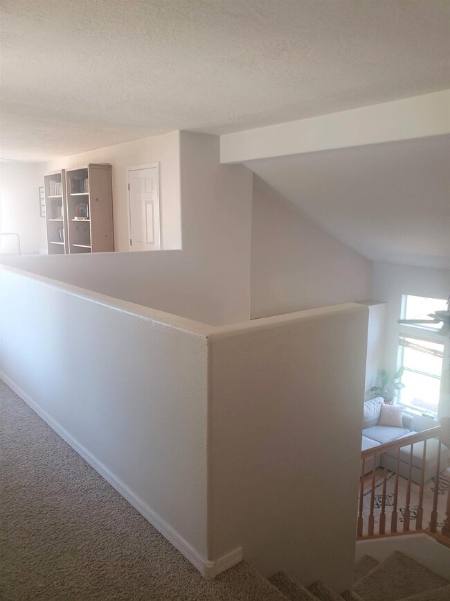 hall loft and lovong room downstairs