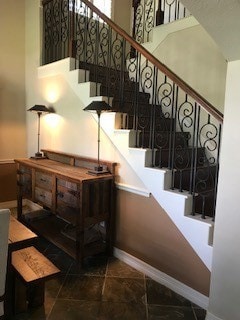 Stunning staircase entry