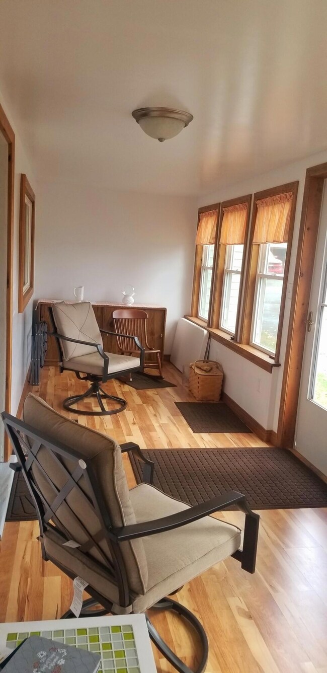 Side Porch, glassed in
