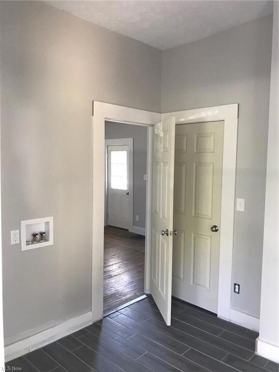 Mudroom/Laundry room off the back entrance
