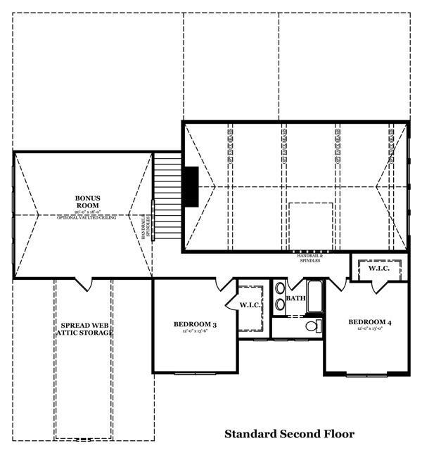Hargrove Second Floor Plan