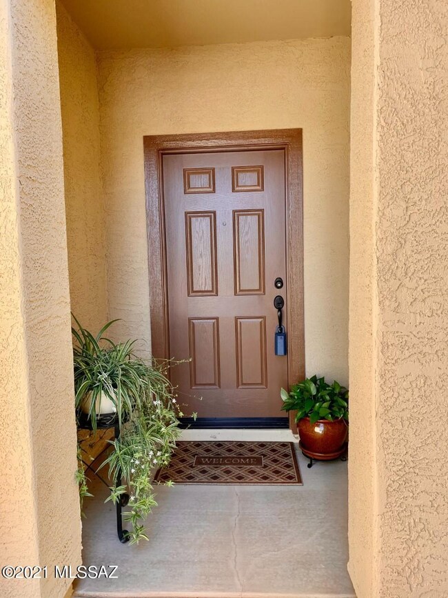 Entrance to the house