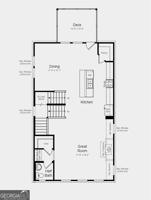 Main Level Floor Plan